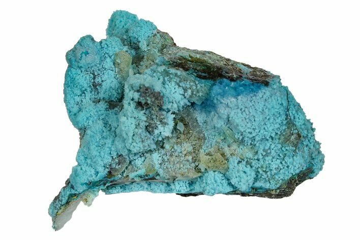 1.4" Sky-Blue Chrysocolla Formation - Tentadora Mine, Peru